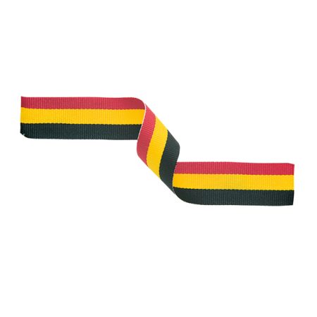 Red, Yellow and Black Ribbon