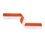 Orange and White Ribbon (MR30/250) +£0.70