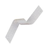 Silver Metallic Sparkle Ribbon (MR8135S/251) +£1.00