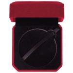 Aspire Red Velour Medal Box 70 mm